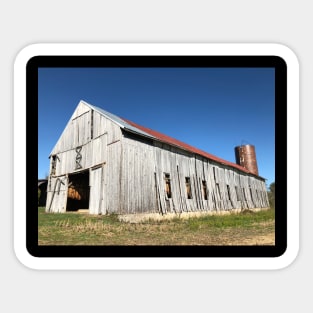 Barn and Silo Sticker